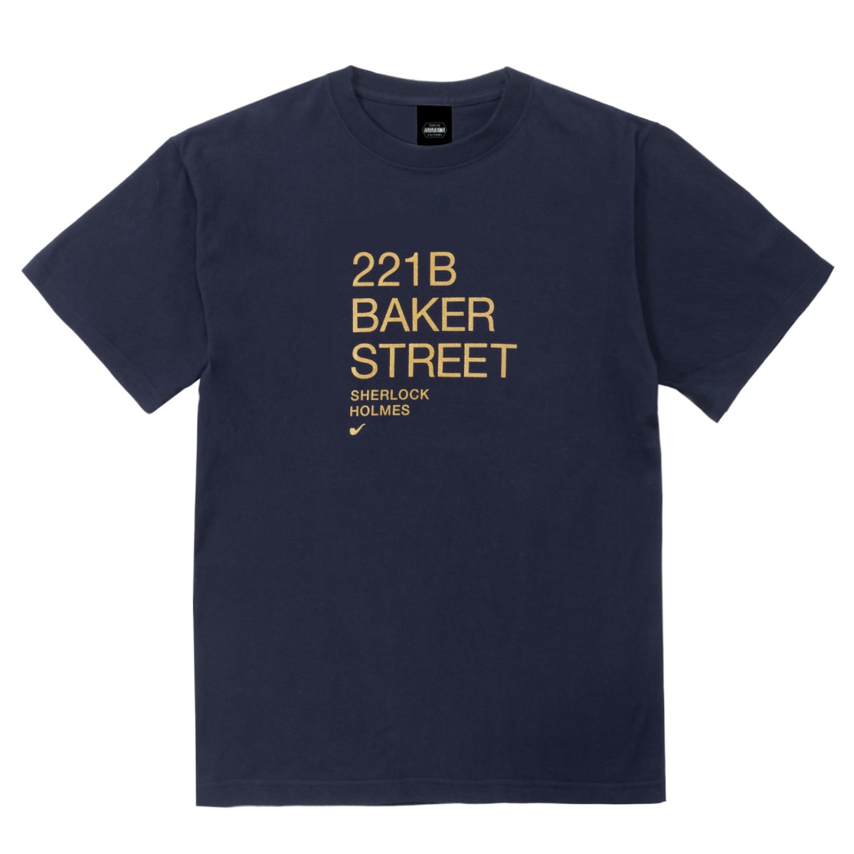 Ｔシャツ　アーサー・コナン・ドイル　シャーロック・ホームズ　221Ｂ　BAKER STREET